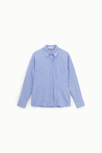 Camicia con colletto classico e bottoni nascosti