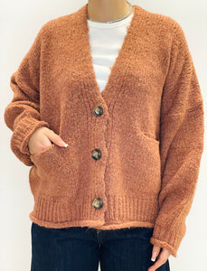 Maxi Cardigan con Bottoni