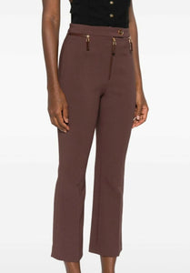 Pantaloni in doppio crêpe