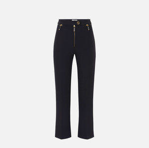 Pantaloni in doppio crêpe